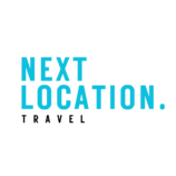 black white simple beach resort logo (2)